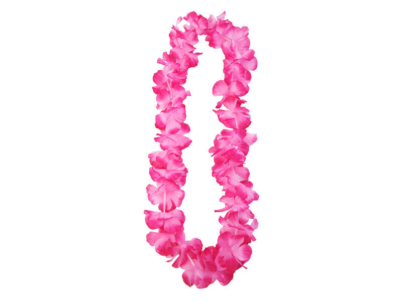 Hawaii vanik, roosa, 1 m (1 karp/25 tk) hind ja info | Karnevali kostüümid | kaup24.ee