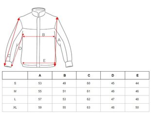 Naiste tumesinine jakk Moren JS/16M9086/215Z-57104-XL цена и информация | Мужская спортивная одежда | kaup24.ee