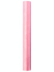 Dekoratiivne materjal pühade kaunistamiseks, roosa, 0.36 x 9m (1 tk / 9 m) hind ja info | Peokaunistused | kaup24.ee