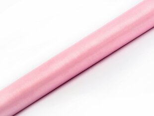 Dekoratiivne materjal pühade kaunistamiseks, roosa, 0.36 x 9m (1 karp/24 tk) (1 tk/9 m) hind ja info | Peokaunistused | kaup24.ee