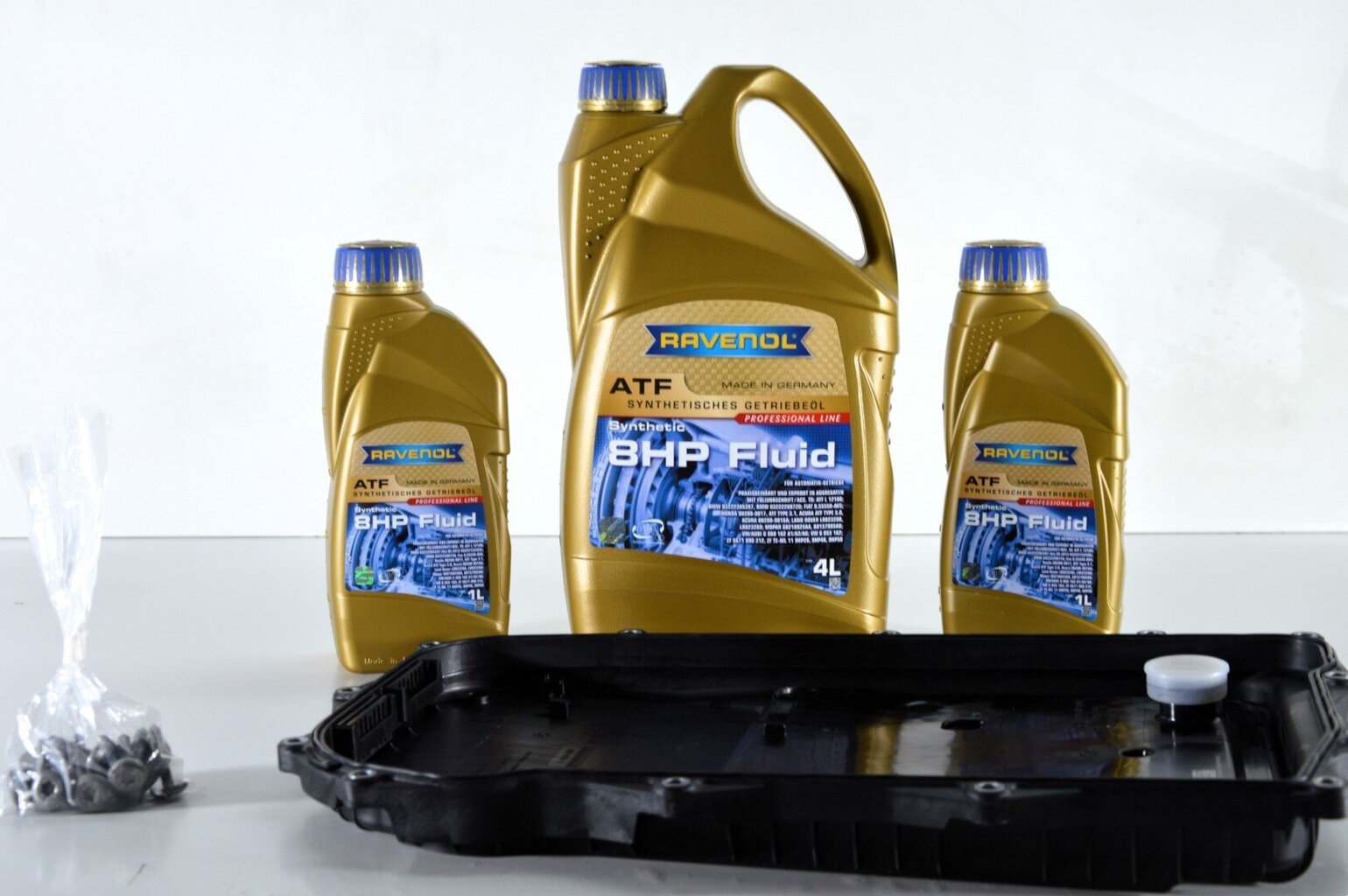 Õlivahetuskomplekt ZF 8HP RAVENOL juhised цена и информация | Mootoriõlid | kaup24.ee