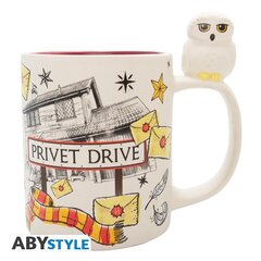 Harry Potter - Mug 3D Handle Hedwig & Privet Drive hind ja info | Fännitooted mänguritele | kaup24.ee