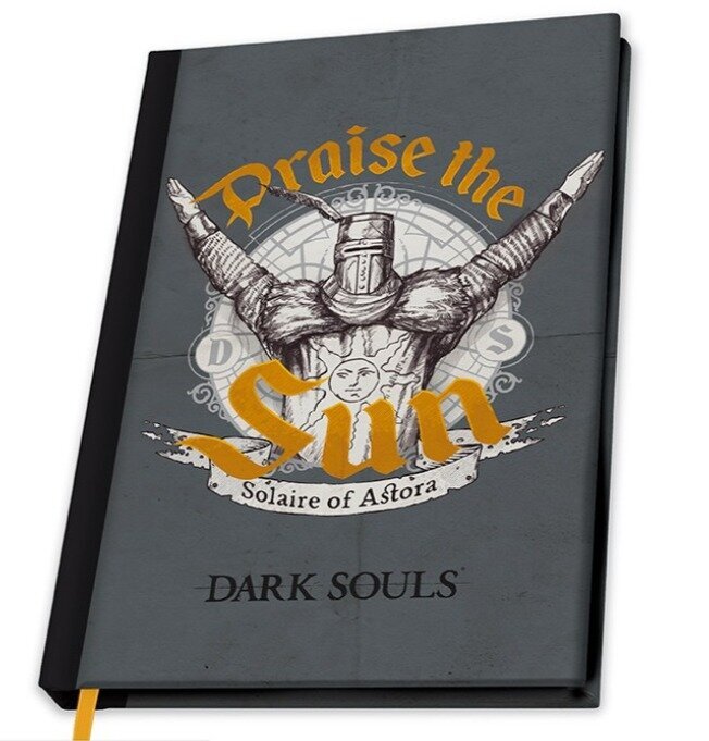 Dark Souls - Notebook A5 "Praise the Sun" цена и информация | Fännitooted mänguritele | kaup24.ee