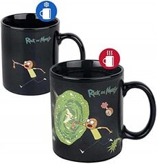 Rick and Morty Portals Heat Changing Mug 315ml hind ja info | Fännitooted mänguritele | kaup24.ee