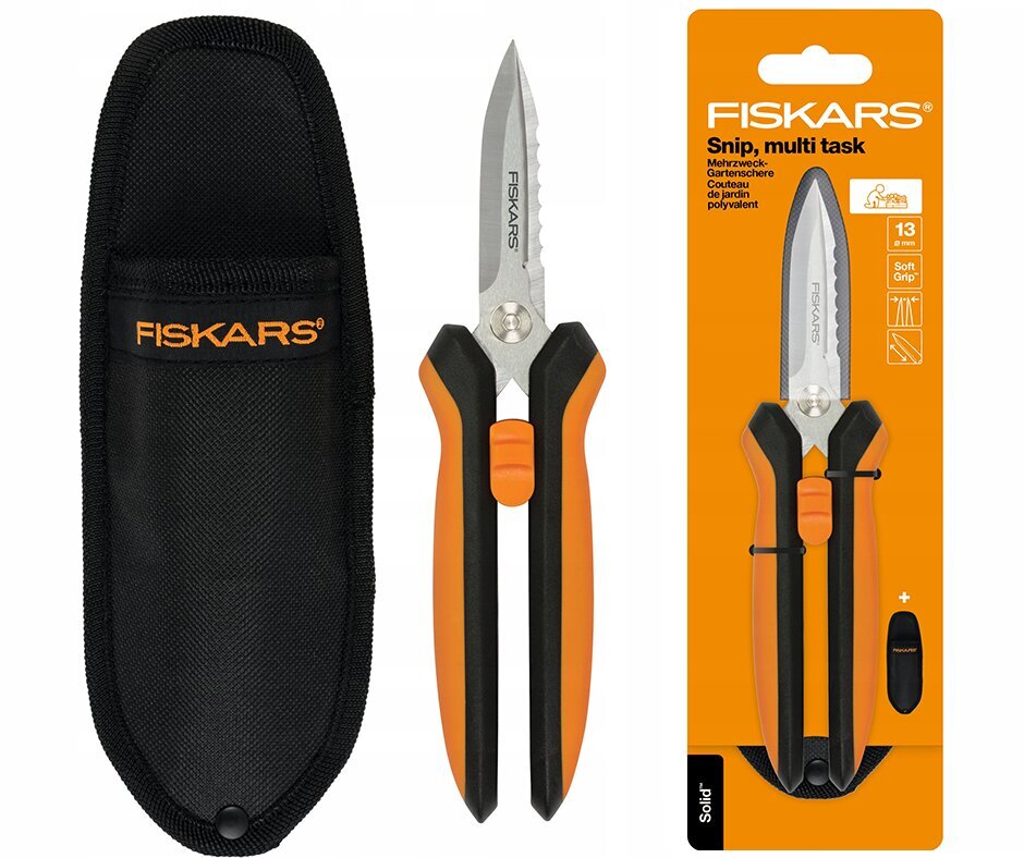 Multifunktsionaalsed käärid Fiskars Solid SP320 1063328 цена и информация | Aiatööriistad | kaup24.ee