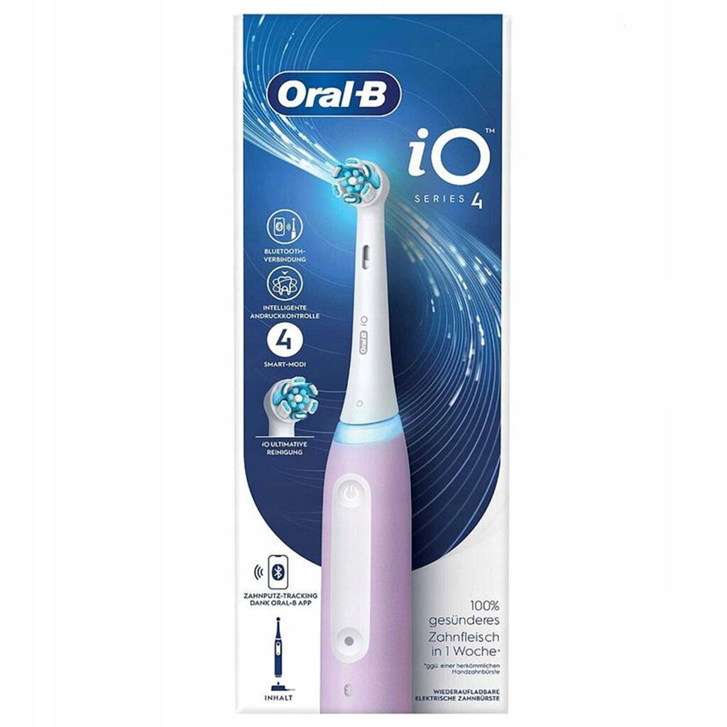 Oral-B iO Series 4 Lavendel hambahari цена и информация | Elektrilised hambaharjad | kaup24.ee