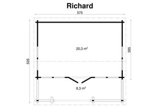 Aiamaja Richard hind ja info | Kuurid ja aiamajad | kaup24.ee