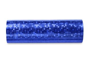 Holograafiline dekoratiivne pael, sinine, 3,8m (1 karp / 100 pakki) (1 pakk / 18 tk) цена и информация | Подарочные упаковки | kaup24.ee