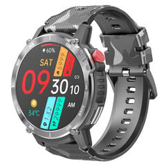 C22 nutikell meeste Bluetooth-kõne, 1,6-tolline HD-ekraan, 4G-mälu, 400 mAh pulss, käevõru, tervislik sport, fitness hind ja info | Nutikellad (smartwatch) | kaup24.ee