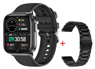 Nutikas käekell kõrvaklapid X9 meeste TWS 2-ühes juhtmeta Bluetooth kõne-peakomplekt pulsisagedus Sport muusika kõrvaklapid naiste nutikell hind ja info | Nutikellad (smartwatch) | kaup24.ee