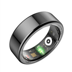 Smart Ring R02 Titanium Steel Shell Multifunktsionaalne meeste naiste Jõusaali jälgija Fitness Ring Tervise jälgimine Sporditegevus hind ja info | Nutikellad (smartwatch) | kaup24.ee