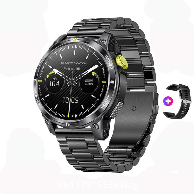 Amoled Smart Watch NX18 Pro meeste väli-GPS Sport Fitness Tracker Nutikell kompass Bluetooth helistamise tervisemonitor hind ja info | Nutikellad (smartwatch) | kaup24.ee