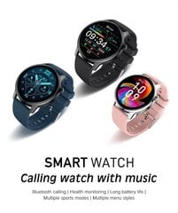 S46 Smart Watch Bluetooth Calling Käekell Tervise jälgimine Sport Fitness Tracker Meeste Naiste Nutikell hind ja info | Nutikellad (smartwatch) | kaup24.ee