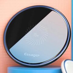 ESSAGER Mirror 15W juhtmeta laadija (koos 1 m pikkuse C-tüüpi kaabliga) hind ja info | Mobiiltelefonide laadijad | kaup24.ee