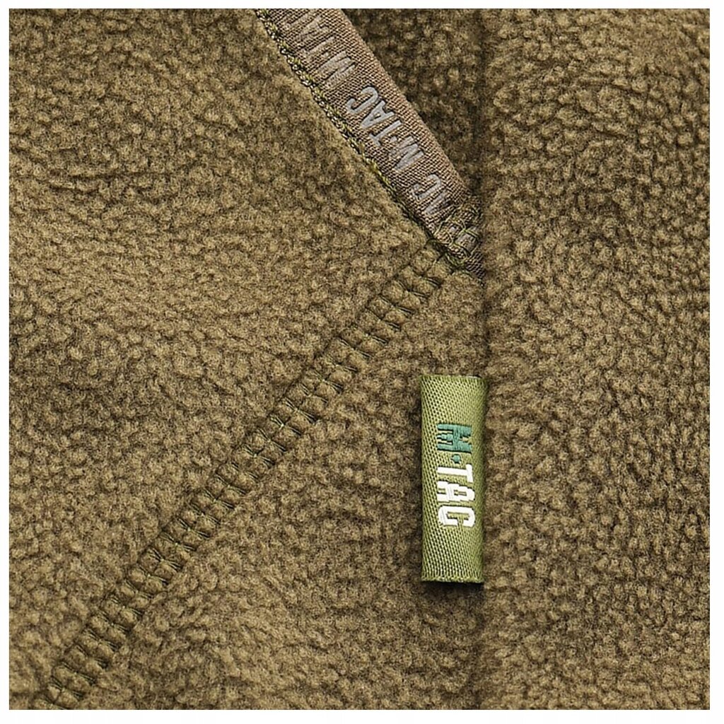 Meeste kapuutsiga dressipluus M-Tac Lite Microfleece Hoodie, Dark Olive цена и информация | Meeste pusad | kaup24.ee