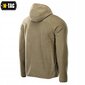 Meeste kapuutsiga dressipluus M-Tac Lite Microfleece Hoodie, Dark Olive цена и информация | Meeste pusad | kaup24.ee