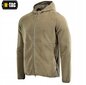 Meeste kapuutsiga dressipluus M-Tac Lite Microfleece Hoodie, Dark Olive цена и информация | Meeste pusad | kaup24.ee