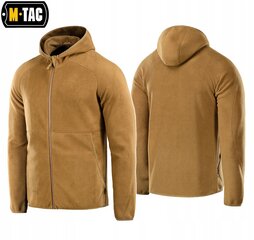 Meeste kapuutsiga dressipluus M-Tac Lite Microfleece Hoodie, Coyote цена и информация | Мужские толстовки | kaup24.ee