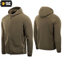 Meeste kapuutsiga dressipluus M-Tac Lite Microfleece Hoodie, Army Olive hind ja info | Meeste pusad | kaup24.ee