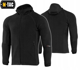 Meeste kapuutsiga dressipluus M-Tac Hoodie Polartec Sport, Must цена и информация | Мужские толстовки | kaup24.ee