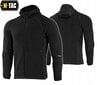 Meeste kapuutsiga dressipluus M-Tac Hoodie Polartec Sport, Must hind ja info | Meeste pusad | kaup24.ee