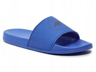 Meeste 4F Flip Flops 4FMM00FFLIM046A-33N sportlikud suveks basseiniks sinine 40 hind ja info | Meeste plätud, sussid | kaup24.ee