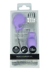 Väikeste käte lusikas ja kahvel Marcus & Marcus Willo hind ja info | Laste sööginõud | kaup24.ee