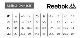 REEBOK GLIDE naiste kingad 100005921 valge nahk 39 hind ja info | Naiste spordi- ja vabaajajalatsid | kaup24.ee