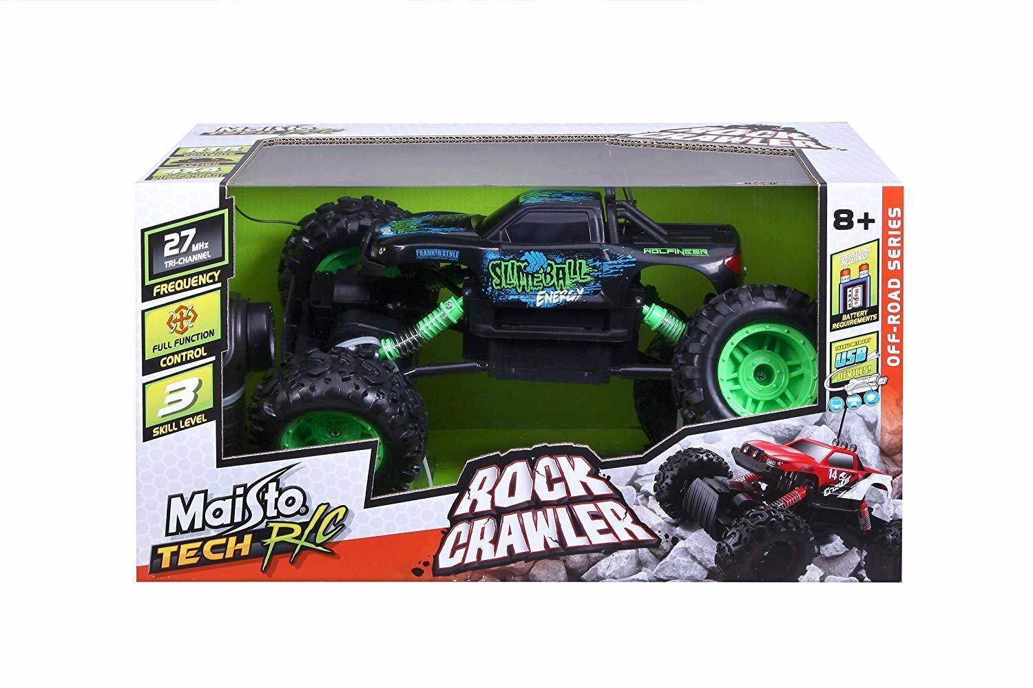 Auto koos puldiga Maisto Rock Crawler hind ja info | Poiste mänguasjad | kaup24.ee