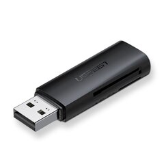 Устройство для чтения карт памяти для ПК, Ugreen CM2641, USB 3.0, SD, TF, черный цена и информация | Аксессуары для компонентов | kaup24.ee