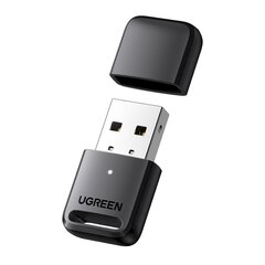 Адаптер USB-порт, Bluetooth 5.0, для 'Windows 7-11', расстояние 20 м, Ugreen CM3901, черный цена и информация | Аксессуары для компонентов | kaup24.ee