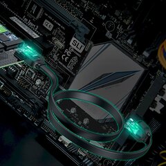 Карта расширения M.2 NVMe SATA PCIe 3.0 x4 32Gb/s 32Gb/s, дисковый адаптер для ПК, Ugreen CM302 705031 цена и информация | Аксессуары для компонентов | kaup24.ee