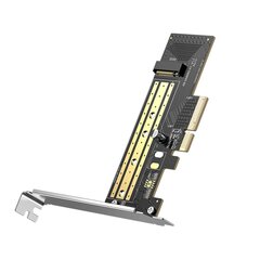 Карта расширения M.2 NVMe SATA PCIe 3.0 x4 32Gb/s 32Gb/s, дисковый адаптер для ПК, Ugreen CM302 705031 цена и информация | Аксессуары для компонентов | kaup24.ee