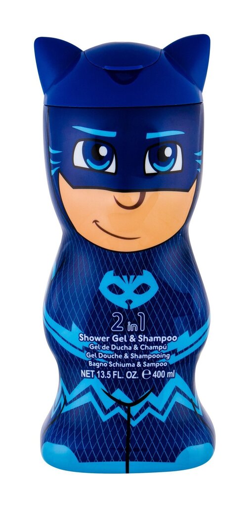 Šampoon ja dušigeel PJ Masks poistele 400 ml цена и информация | Laste ja ema kosmeetika | kaup24.ee