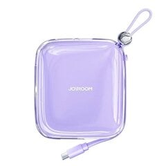 Аккумулятор питания, Joyroom JR-L0051, 10000 мАч., с кабелем iPhone Lightning и разъемом USB-A, фиолетовый цена и информация | Зарядные устройства Power bank | kaup24.ee