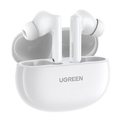 Беспроводные наушники Ugreen T61, с функцией ANC и кабелем USB-A, USB-C, белые цена и информация | Аудиоколонки | kaup24.ee