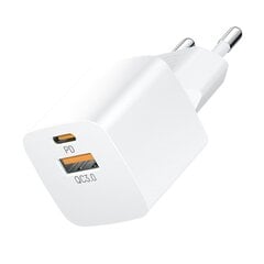 Сетевое зарядное устройство, Wozinsky CMWCW1, PD QC 3.0 100-240V 20 Вт., USB-C., цветное цена и информация | Зарядные устройства Power bank | kaup24.ee