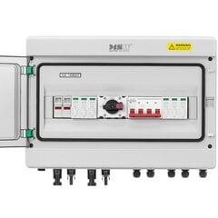 Распределительная коробка PV, MSW-WPD-PV31, тип 2, 4 входа, 2 выхода, 1000 В, IP65 цена и информация | Комплектующие для солнечных электростанций | kaup24.ee