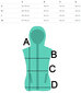Naiste lühikeste varrukateta vest Ideaalne sügiseks MONICA 18930-6 hind ja info | Naiste vestid | kaup24.ee