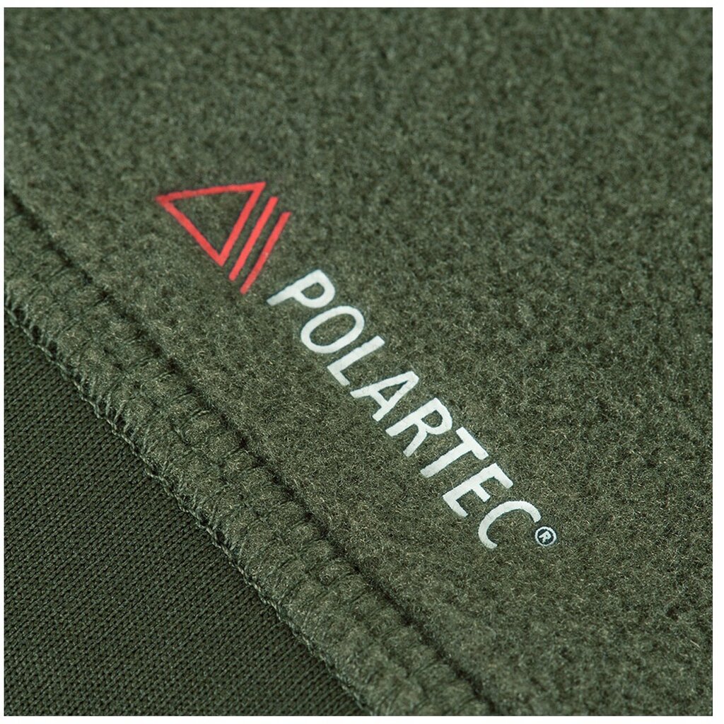 Meeste kapuutsiga dressipluus M-Tac Hoodie Polartec Sport, Army Olive цена и информация | Meeste pusad | kaup24.ee