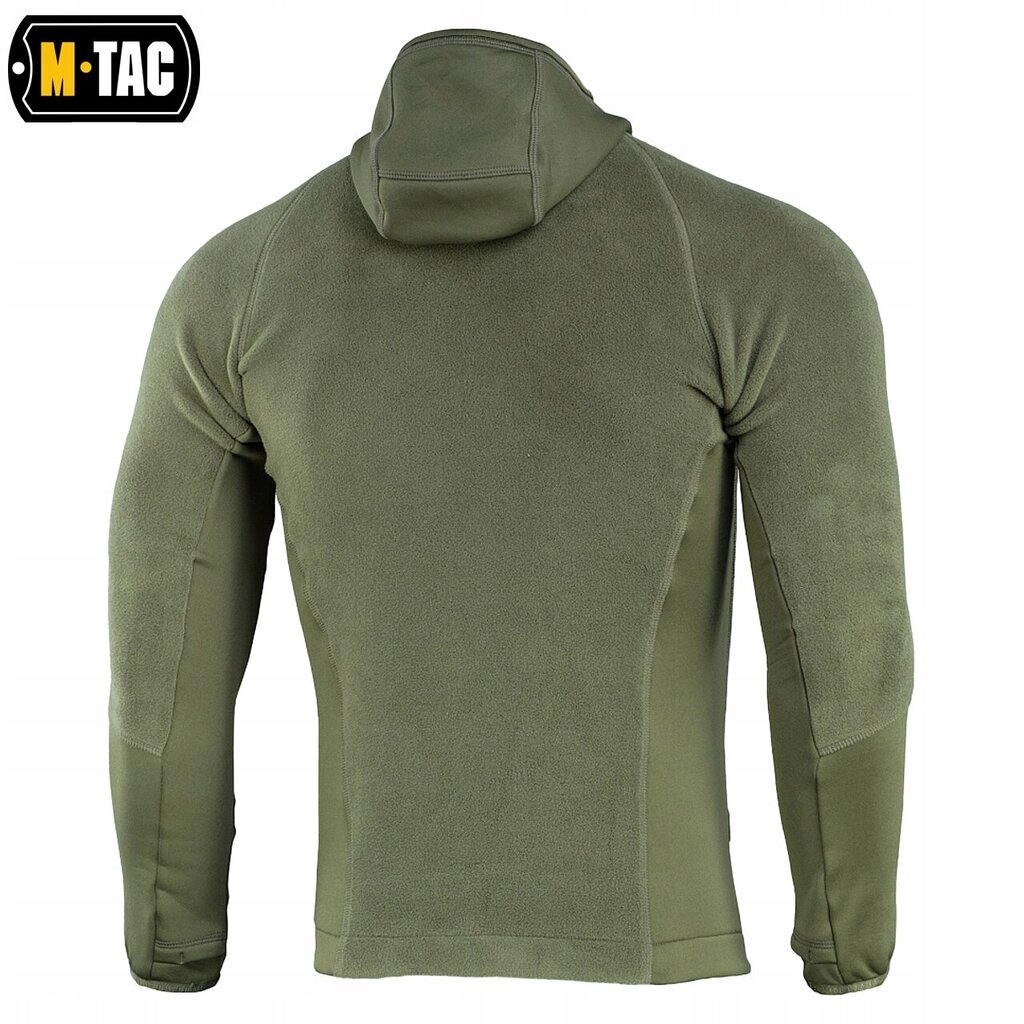 Meeste kapuutsiga dressipluus M-Tac Hoodie Polartec Sport, Army Olive цена и информация | Meeste pusad | kaup24.ee