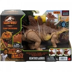 Mattel Jurassic World Dino Escape Figure Kentrosaurus Figure with Sound HCL93 цена и информация | Игрушки для мальчиков | kaup24.ee