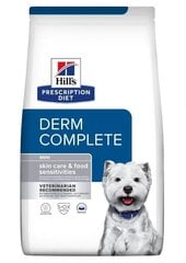 Hill's Derm Complete kuivtoit väikestele koertele, 1,5 kg hind ja info | Kuivtoit koertele | kaup24.ee