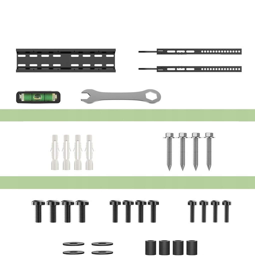 Televiisori kinnitus MightyMount, 23-55" цена и информация | Teleri seinakinnitused ja hoidjad | kaup24.ee