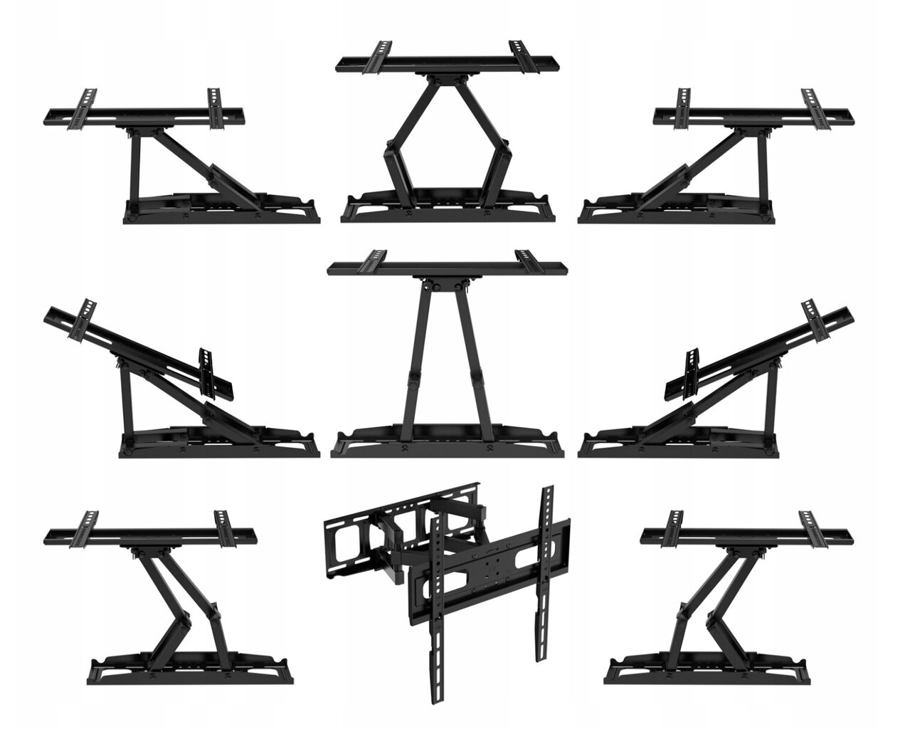 TV kinnitus SteelSecure, 32-80" hind ja info | Teleri seinakinnitused ja hoidjad | kaup24.ee