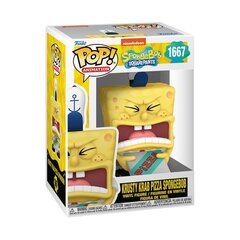 FUNKO POP! Vinyl: Фигурка: SpongeBob w/Pizza цена и информация | Атрибутика для игроков | kaup24.ee