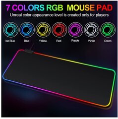 Happy People Mouse Pad XL Hiire ja klaviatuur RGB Pad hind ja info | Hiired | kaup24.ee