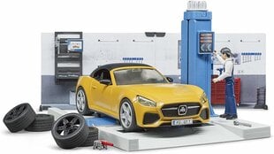 Komplekt Autoteenindus Bruder, 62110 цена и информация | Игрушки для мальчиков | kaup24.ee