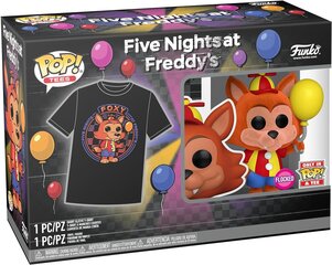 Funko POP! Five Nights at Freddys Ballon Foxy exclusive + T-shirt M цена и информация | Атрибутика для игроков | kaup24.ee