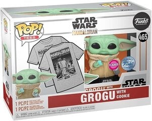 Funko POP! Star Wars Grogu with Cookie exclusive + T-shirt M hind ja info | Fännitooted mänguritele | kaup24.ee